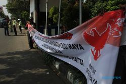 HASIL PILPRES 2014 : Marak, Spanduk Ucapan Selamat untuk Prabowo Tidak Berizin