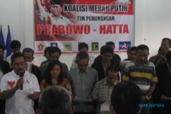 PILPRES 2014 : Sejumlah Kader Partai Nasdem dan Hanura Sukoharjo Dukung Prabowo