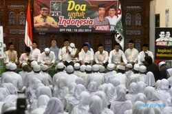 FOTO HASIL PILPRES 2014 : Syukuri Quick Count, PKB Doa untuk Indonesia