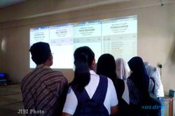 PPDB 2016 : Hari Pertama Pendaftaran Siswa Gakin SMA/SMK di Solo Sepi
