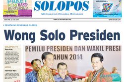 SOLOPOS HARI INI : Wong Solo Presiden, Prabowo Menolak Pilpres hingga Putusan KPU Tetap Sah