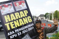 HASIL PILPRES 2014 : Rekapitulasi Suara Nasional : Rekap KPU 25 Provinsi, Jokowi Unggul