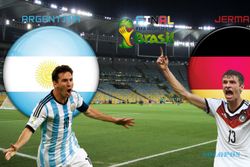 PREDIKSI JERMAN VS ARGENTINA : Saling Berburu Gol Pertama untuk Juara 