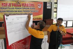 HASIL PILPRES 2014 : Rekapitulasi Tingkat Kecamatan Usai, Ini Tahapan Selanjutnya