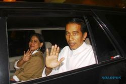 JOKOWI PRESIDEN : Jokowi Pulang Kampung, Polisi di Sepanjang Jalan