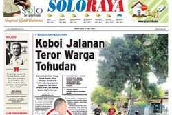 SOLOPOS HARI INI : Soloraya Hari Ini: Aksi Koboi Teror Warga hingga Kunjungan Unicef ke LP Klaten