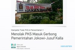 HASIL PILPRES 2014 : Muncul Petisi Tolak PKS Masuk Pemerintahan Jokowi-JK
