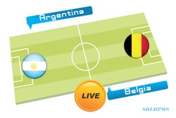 TEBAK SKOR PIALA DUNIA 2014 : Argentina vs Belgia