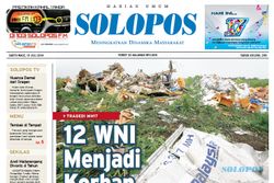 SOLOPOS HARI INI : 12 WNI Korban MH17 hingga Jembatan Comal Ambles