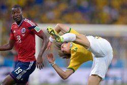 HASIL AKHIR BRASIL VS KOLOMBIA : Kalahkan Kolombia 2-1, Brasil Tantang Jerman