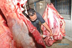 SIDAK PASAR : Pemkab Bantah Daging Gelonggongan dari Boyolali