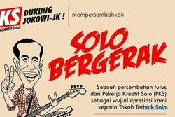 KAMPANYE PILPRES 2014: Gelar Solo Bergerak, PKS Dukung Jokowi