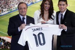 PEMAIN BARU REAL MADRID : Baru Sejak Dijual, Jersey James Rodriguez Laris Manis