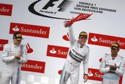 GP FORMULA 1 JERMAN : Gap Lebar dengan Pembalap Williams Bikin Rosberg Terkejut
