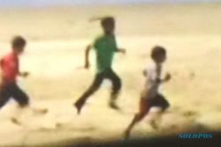 ISRAEL SERANG GAZA : Asyik Main Bola, 4 Anak Gaza Tewas Ditembak Tentara Israel