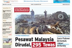 SOLOPOS HARI INI : Tragedi Malaysia Airlines, KPK Tangkap Pejabat hingga Pemungutan Suara Ulang di Sukoharjo