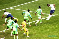 HASIL AKHIR PRANCIS VS NIGERIA 2-0 : Tandukan Pogba Bawa Prancis ke Perempatfinal
