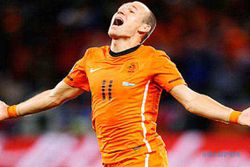 KARIER PEMAIN : Robben Isyaratkan Pensiun dari Timnas