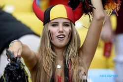 KISAH UNIK : Sering Tersorot Kamera, Fans Belgia Ini Dikontrak Jadi Model  