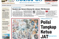 SOLOPOS HARI INI : PKB Tolak Ide Jokowi, Polisi Tangkap Ketua Harian JAT hingga Arsenal Juara Community Shields