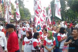 SIDANG SENGKETA PILPRES 2014 : Demo Simpatisan Prabowo Hatta di Gedung MK Nyaris Ricuh