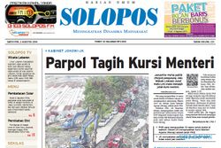 SOLOPOS HARI INI : PKB Tagih Kursi Menteri, Kegiatan Jokowi hingga Korban Tewas Arus Mudik