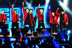FOTO MAHAKARYA RCTI 25 : Begini Aksi Super Junior M di Jakarta