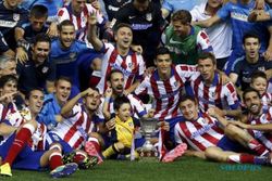 PIALA SUPER SPANYOL : Atletico Juara, Taklukkan Madrid 1-0
