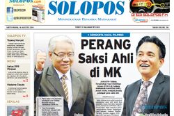 SOLOPOS HARI INI: Perang Saksi Ahli di MK, Pidato SBY hingga Laga Pembuka Liga Inggris