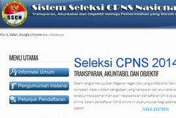 LOWONGAN CPNS 2014 : Sistem Online Pendaftaran CPNS 2014 Masih Sering Error