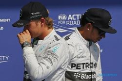 GP FORMULA ONE : 4 Insiden Panas Antara Hamilton dan Rosberg