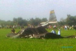 PESAWAT JATUH DI SUKOHARJO : Sebelum Pesawat Mendarat Darurat, Sempat Terdengar Ledakan 2 Kali