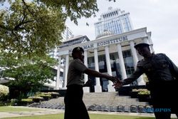 HASIL SIDANG MK : Pengamanan di Mahkamah Konstitusi Disiapkan hingga 5 Ring