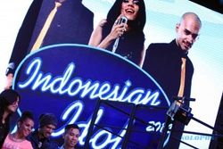 FOTO INDONESIAN IDOL 2014 : Nowela, Husein dan Virza Persiapkan Konser