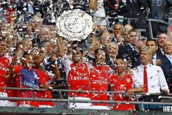 COMMUNITY SHIELD CUP : Wenger Sebut Arsenal Tampil Sempurna di Babak Pertama