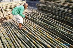 KERAJINAN BAMBU : Wisata Gunungkidul Belum Berdampak Pada Industri Bambu