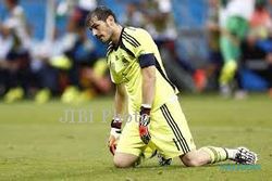 Tersisih, Casillas Belum Ingin Pensiun dari Timnas Spanyol
