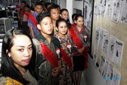 FOTO PUTRA PUTRI SOLO : Finalis PPS 2014 Pelajari Proses Kerja Media