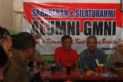 FOTO LIBUR LEBARAN 2014 : Ganjar Pranowo Hadiri Silaturahmi Alumni GMNI