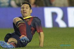 PEMAIN CEDERA : Barca Umumkan Messi Mulai Pulih