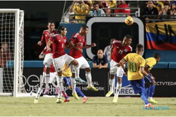 LAGA PERSAHABATAN : Gol Telat Neymar Menangkan Brasil Atas Kolombia 1-0