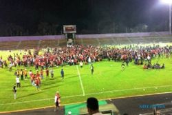 FOTO PERSIS SOLO VS PSGC CIAMIS : Begini Kondisi Pasoepati di Stadion Galuh