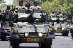 FOTO HARI TNI 2014 : Tank Scorpio Gladi Resik Defile...