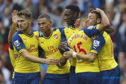 ASTON VILLA 0-3 ARSENAL : Ini Gol Pertama dari Welbeck untuk Arsenal