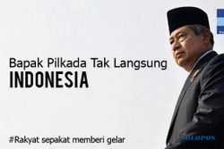 UU PILKADA : Netizen Beri Gelar SBY “Bapak Pilkada Tak Langsung”