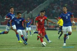 LAGA PERSAHABATAN : Timnas Senior Indonesia Kalahkan Malaysia 2-0