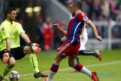 BAYERN MUNICH VS VFB STUTTGART : Bayern Tekuk Stuttgart Dua Gol Tanpa Balas