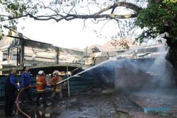 KEBAKARAN SOLO : Pemilik Kafe di Pujasari Minta Trembesi Terbakar Ditebang