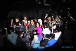 FOTO SIPA 2014 : Jokowi  dan Iriana ke Solo Menonton SIPA