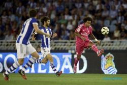 REAL SOCIEDAD VS REAL MADRID : Sempat Unggul Dua Gol, Madrid Takluk 2-4 dari Sociedad